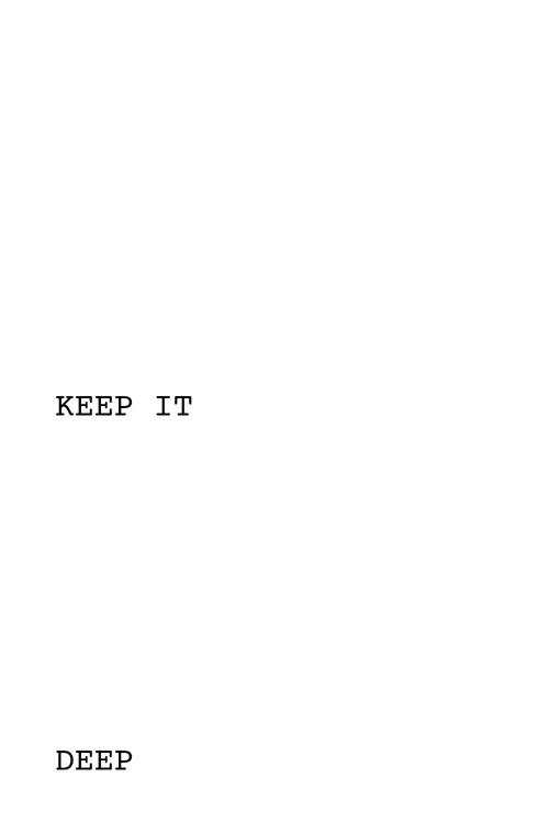 Keep It Deep постер