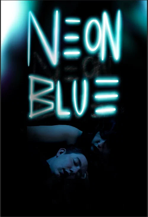 Neon Blue постер
