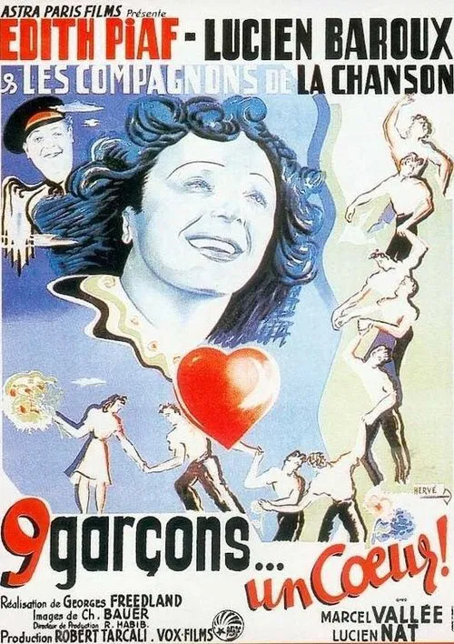 9 garçons... un cœur ! постер
