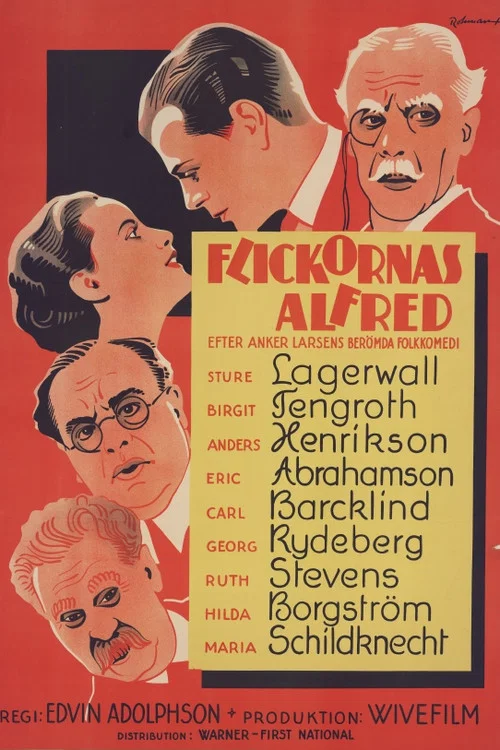 Flickornas Alfred постер