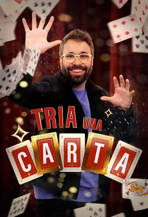 Tria una carta постер