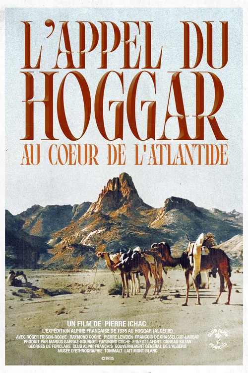 L'Appel Du Hoggar, Au Cœur De L'Atlantide постер