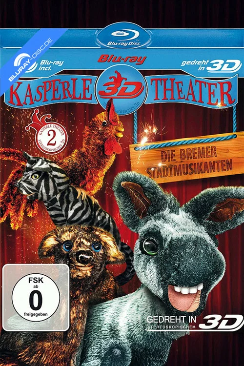 Kasperletheater 3D: Die Bremer Stadtmusikanten постер