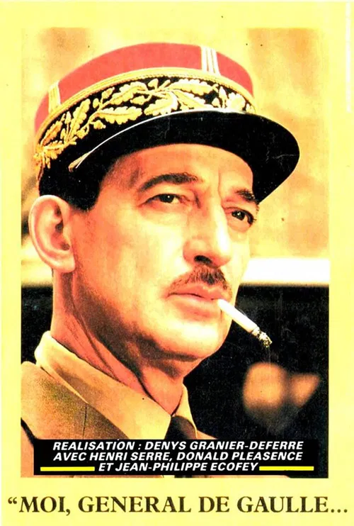 Moi, général de Gaulle постер