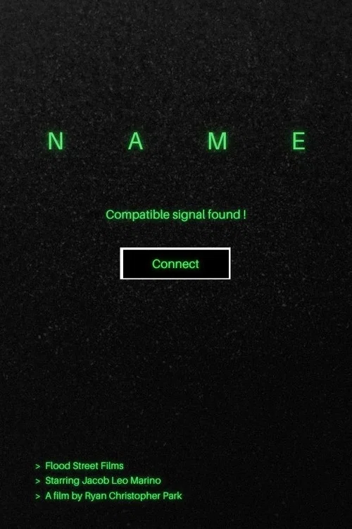 Name постер