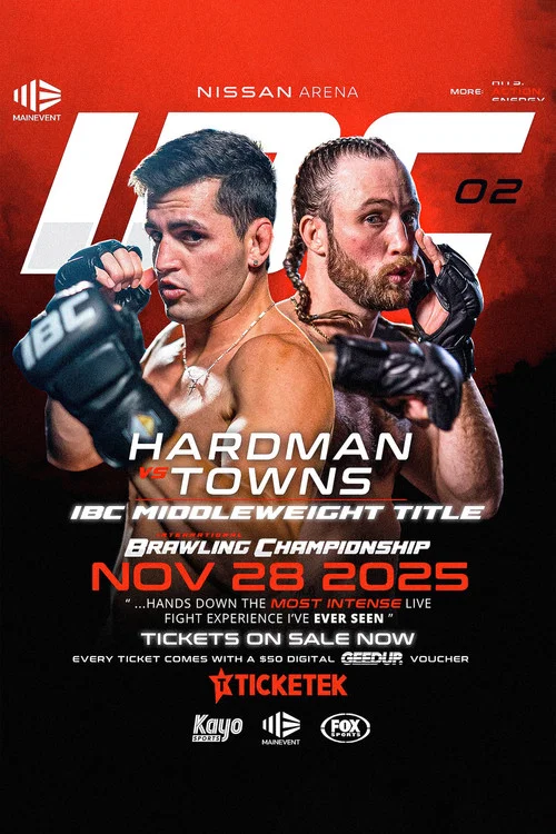 IBC 02: Hardman vs. Towns постер