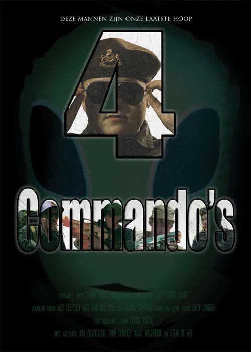 De Vier Commando’s постер