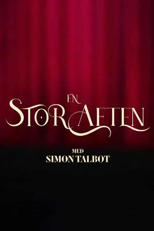 En stor aften med Simon Talbot постер