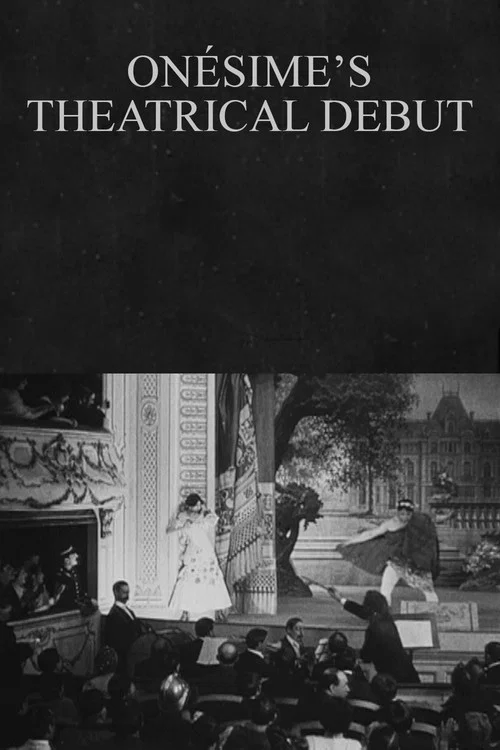 Onésime débute au théâtre постер
