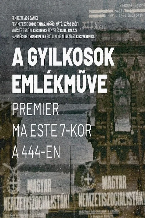 A gyilkosok emlékműve постер