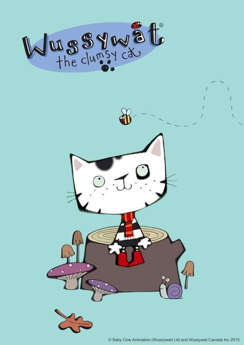 Wussywat the Clumsy Cat постер