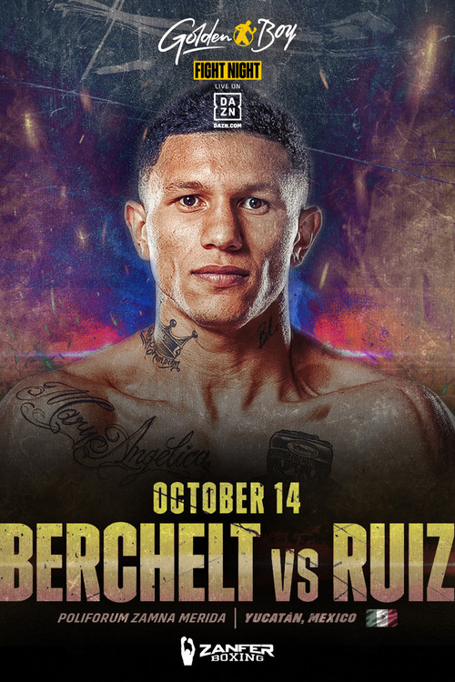 Miguel Berchelt vs. Diego Ruiz постер