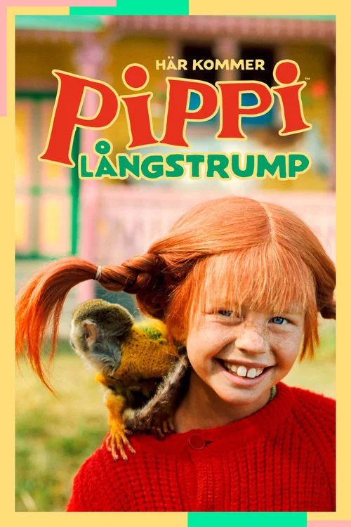 Här kommer Pippi Långstrump постер