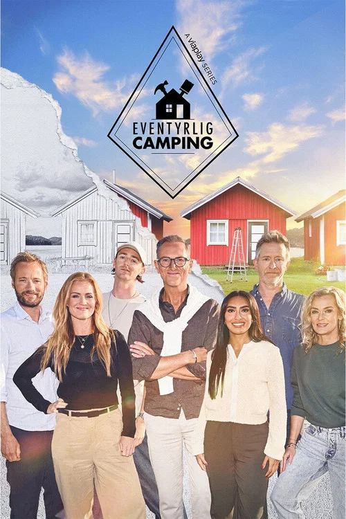 Eventyrlig camping постер