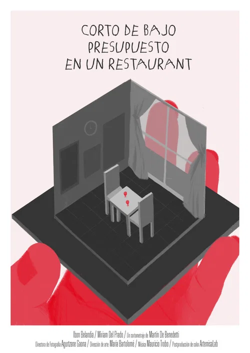 Corto de bajo presupuesto en un restaurant постер