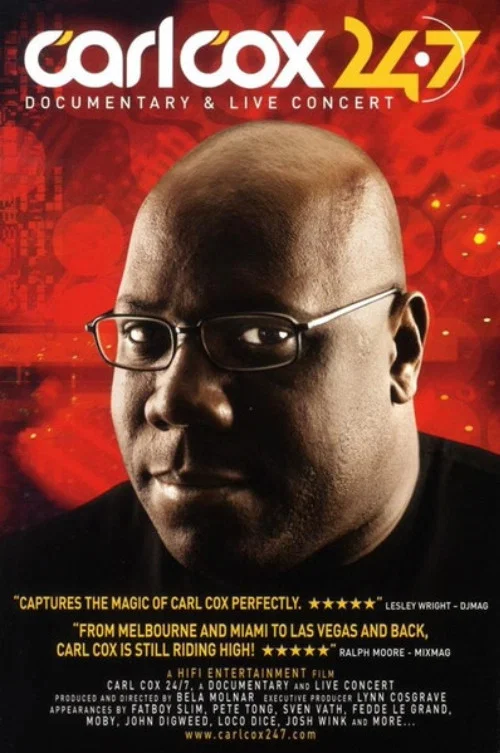 Carl Cox 24/7 постер