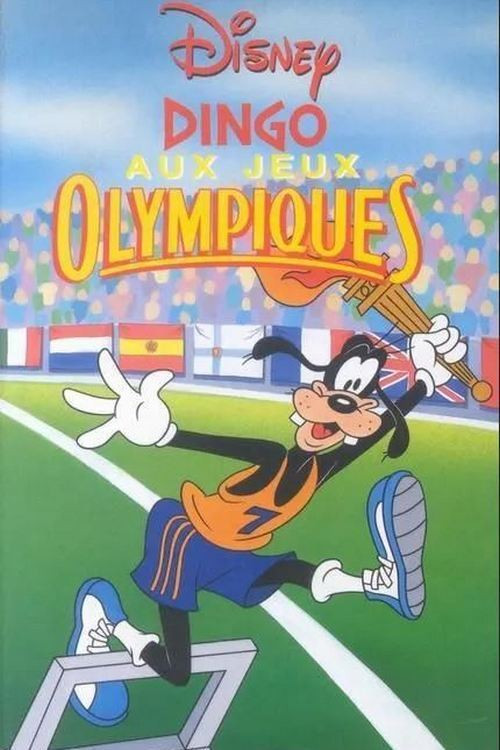 Dingo aux jeux olympiques постер