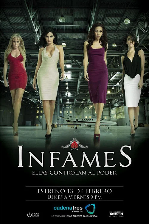 Infames постер