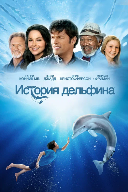История дельфина постер
