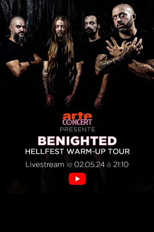 Benighted - Hellfest Warm-Up Tour à la Philharmonie de Paris постер