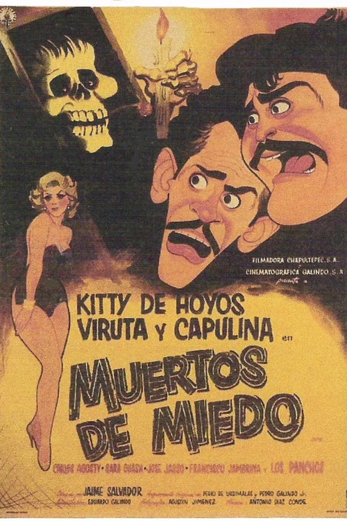 Muertos de miedo постер