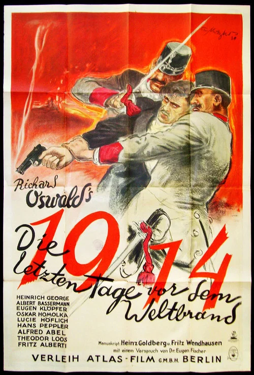 1914, die letzten Tage vor dem Weltbrand постер