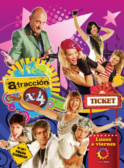 Atracción x4 постер