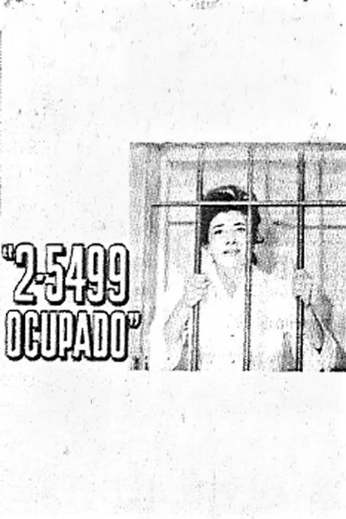 2-5499 Ocupado постер