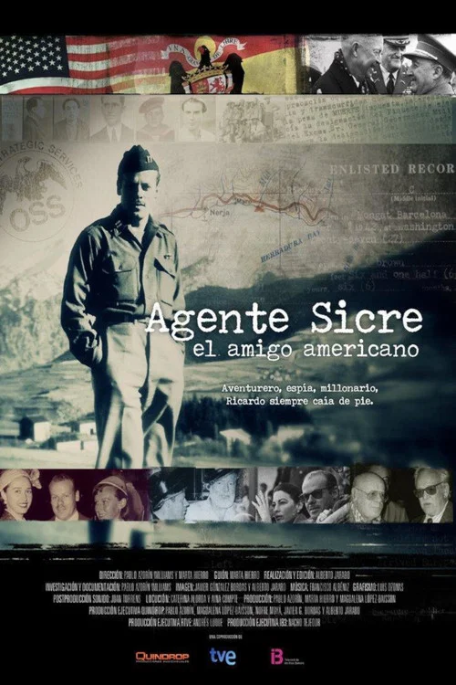 Agente Sicre, el amigo americano постер