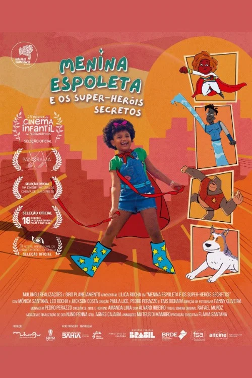 Menina Espoleta e os Super-Heróis Secretos постер