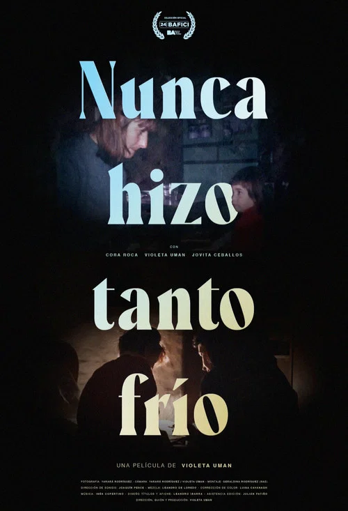Nunca hizo tanto frío постер