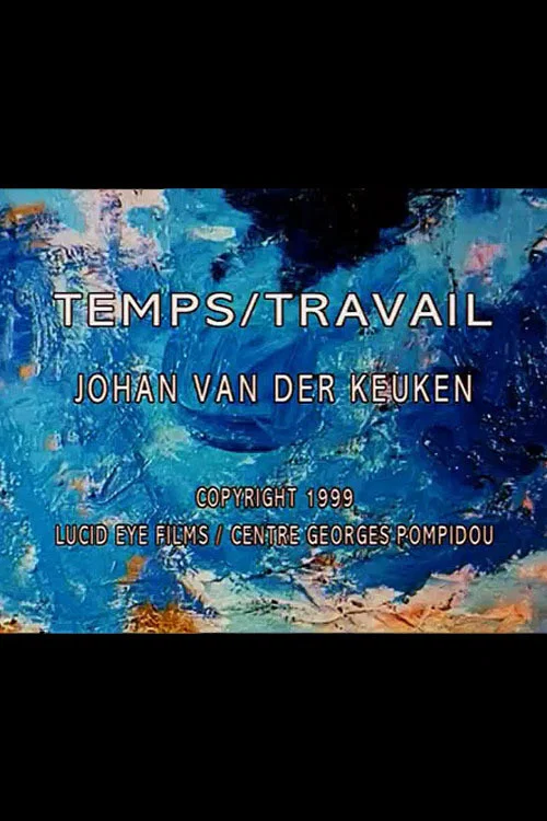 Temps/Travail постер