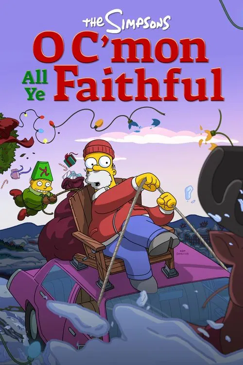 The Simpsons: O C'mon All Ye Faithful постер
