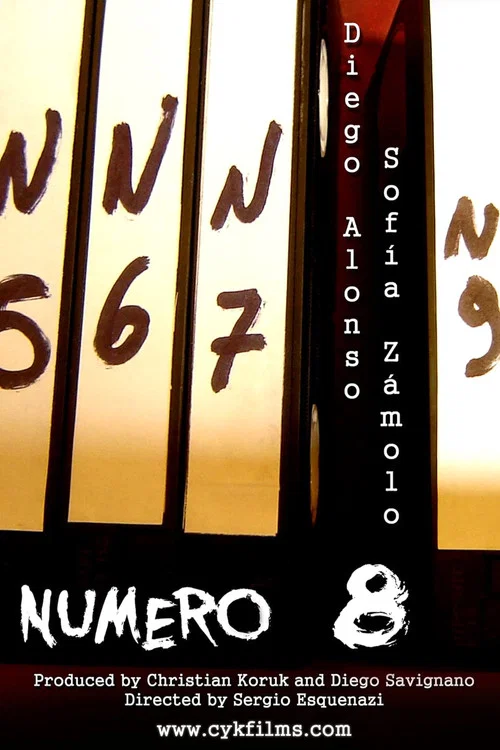 Número 8 постер
