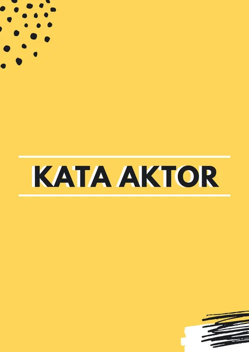 Kata Aktor постер