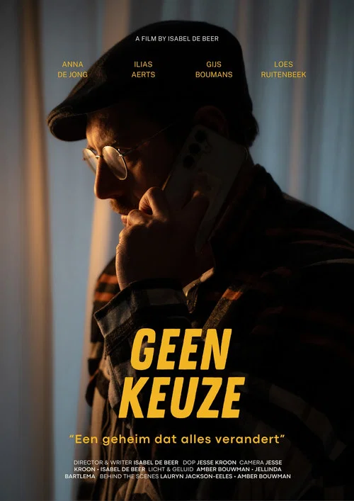 GEEN KEUZE постер