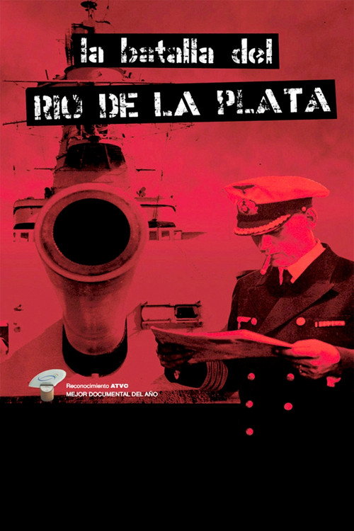 La batalla del río de la Plata постер
