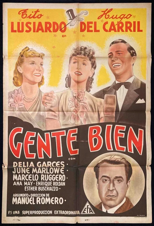 Gente bien постер