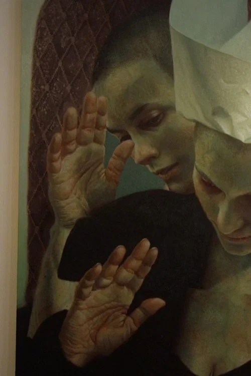 Four Paintings by Edward Povey: Sequence and Sisters постер