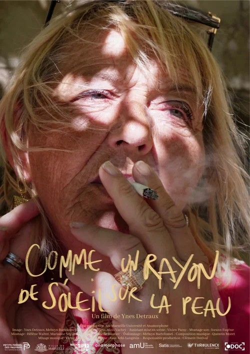 Comme un rayon de soleil sur la peau постер