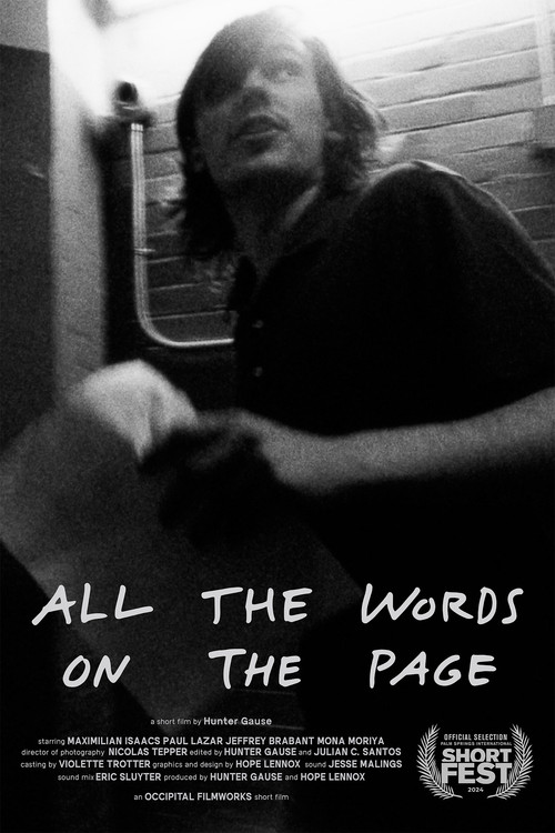All the Words on the Page постер