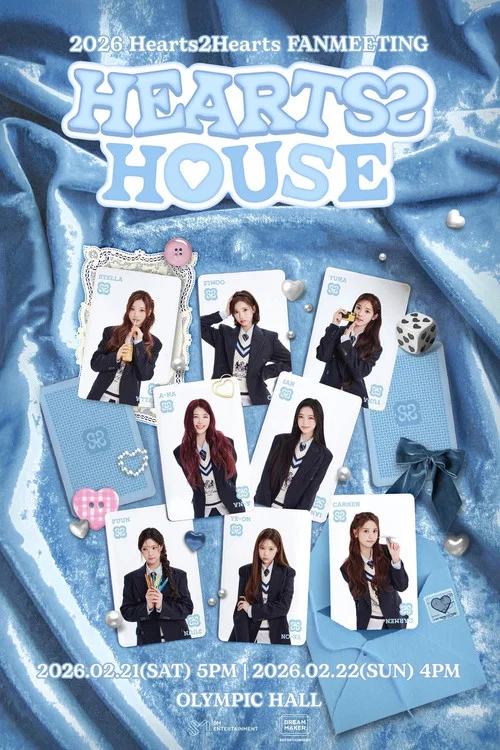 2026 Hearts2Hearts Fanmeeting - Hearts 2 House постер