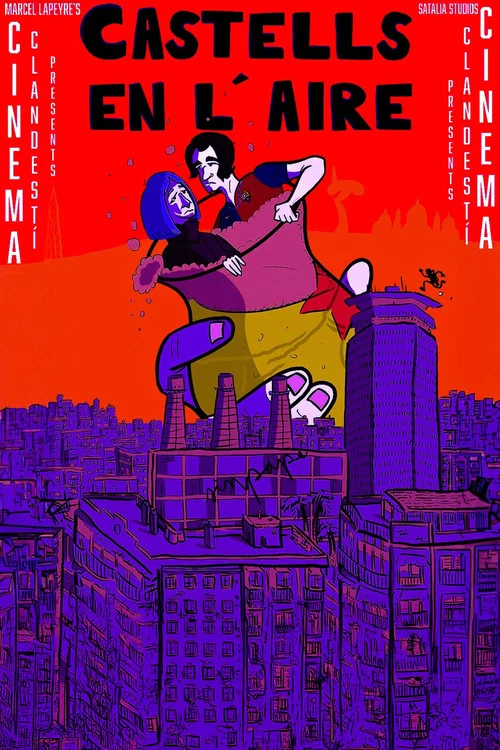 Castells en L'aire постер