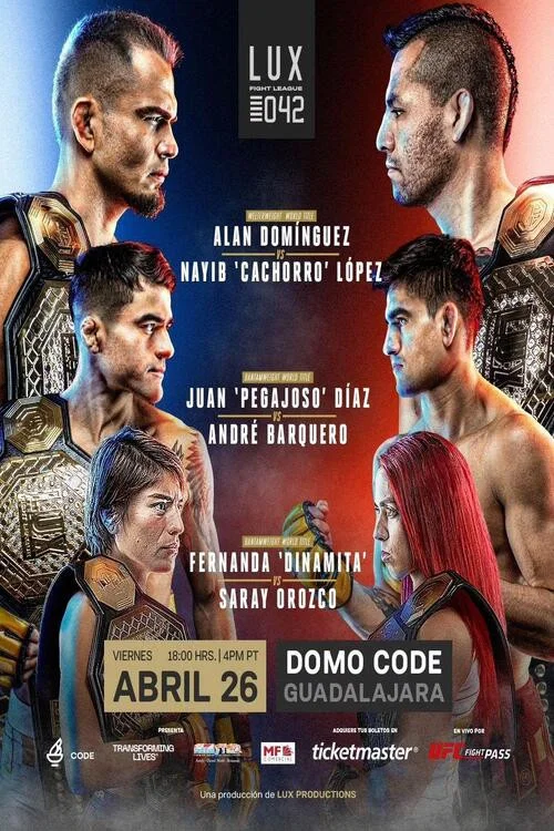 LUX Fight League 042 постер