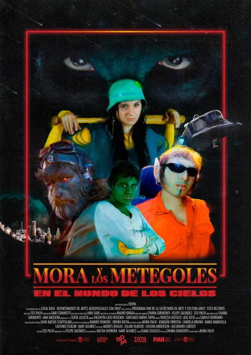 Mora y Los Metegoles En El Mundo De Los Cielos постер