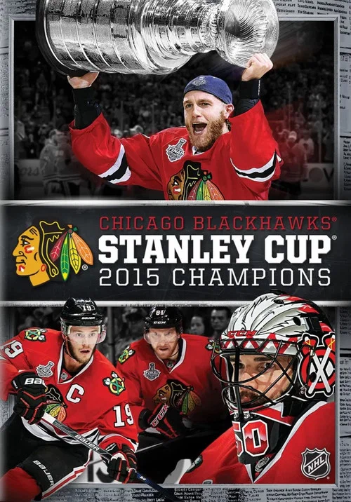 Chicago Blackhawks - Stanley Cup Champions 2015 постер