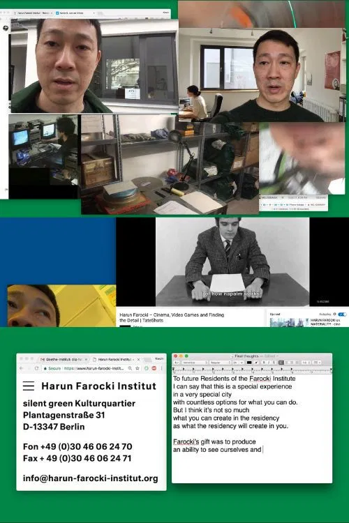 What I Learned at the Harun Farocki Residency постер