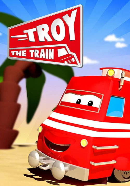 Troy the Train of Car City постер