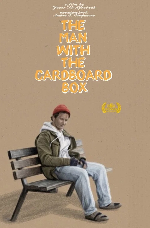 The Man With The Cardboard Box постер