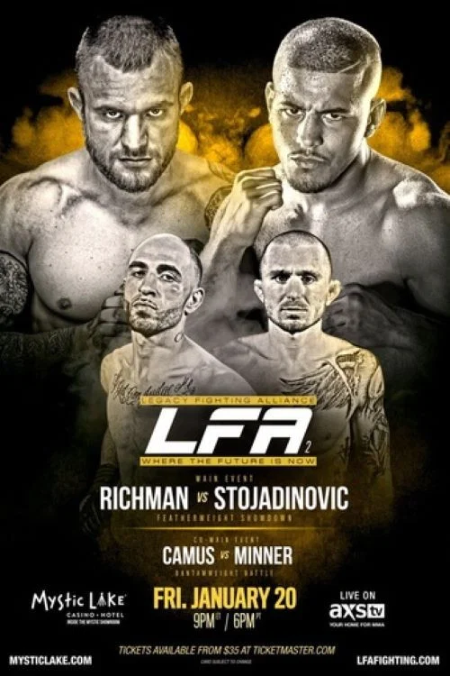 Legacy Fighting Alliance 2: Richman vs. Stojadinovic постер